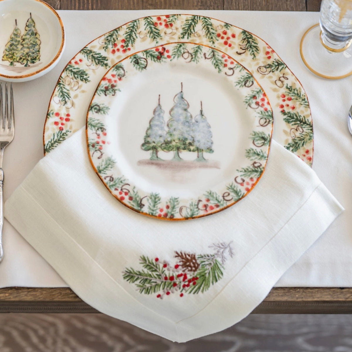 Natale Salad Plate