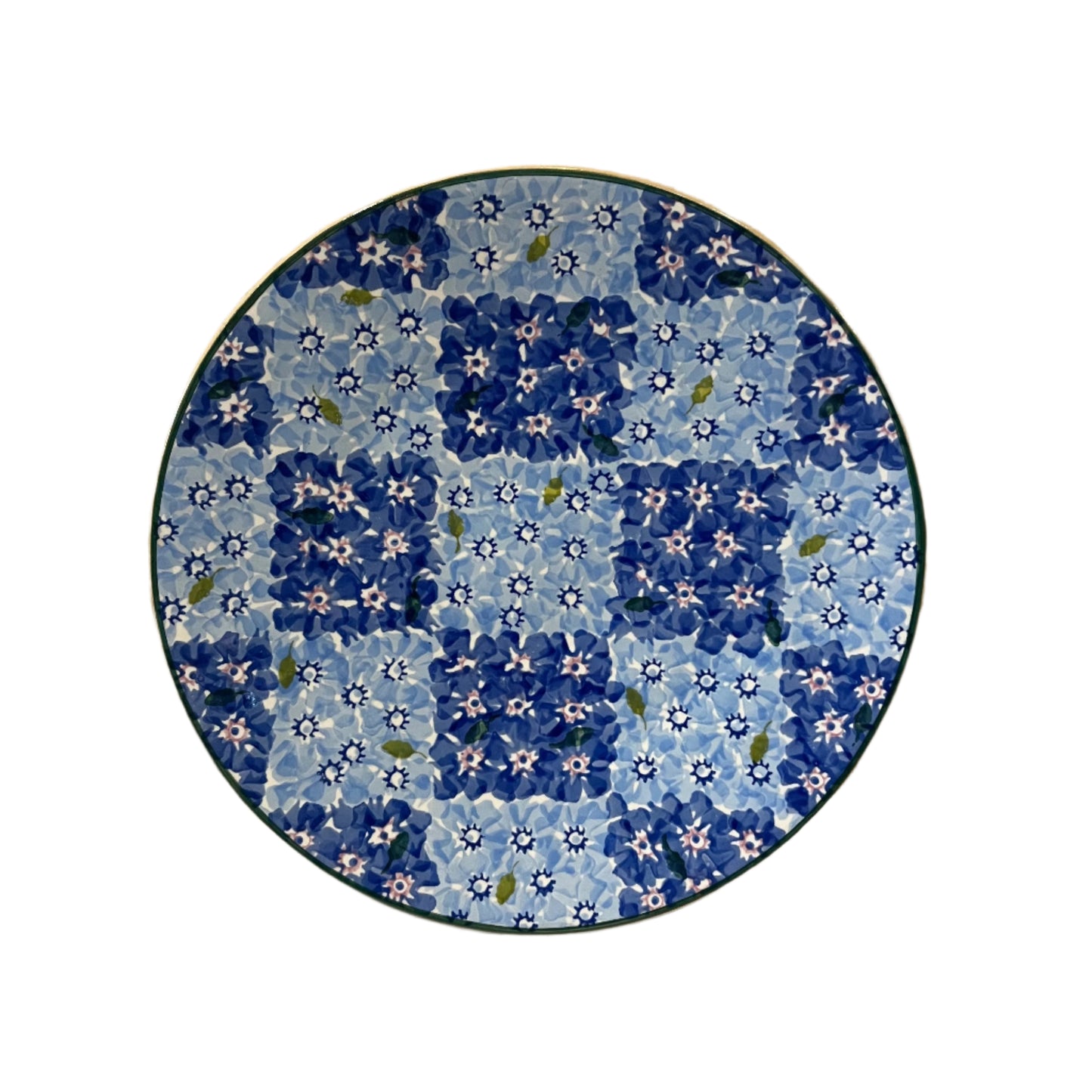 Nicholas Mosse Blue Lawn Chess Everyday Plate