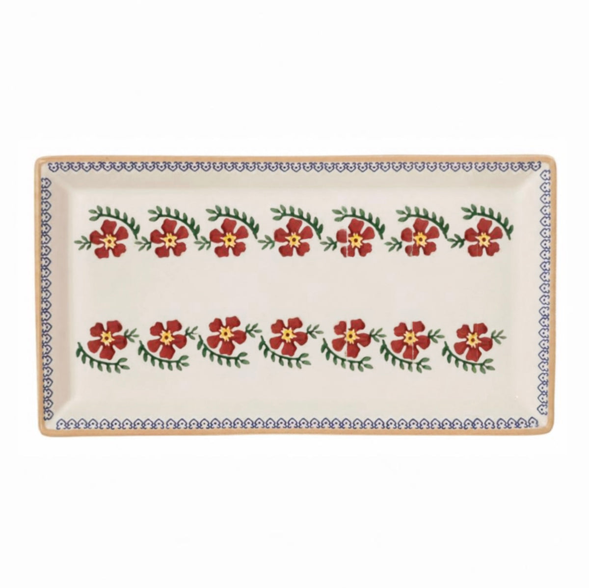 Nicholas Mosse Old Rose Large Rectangle Plate