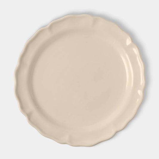 Sand Cream Provence Dinner Plate