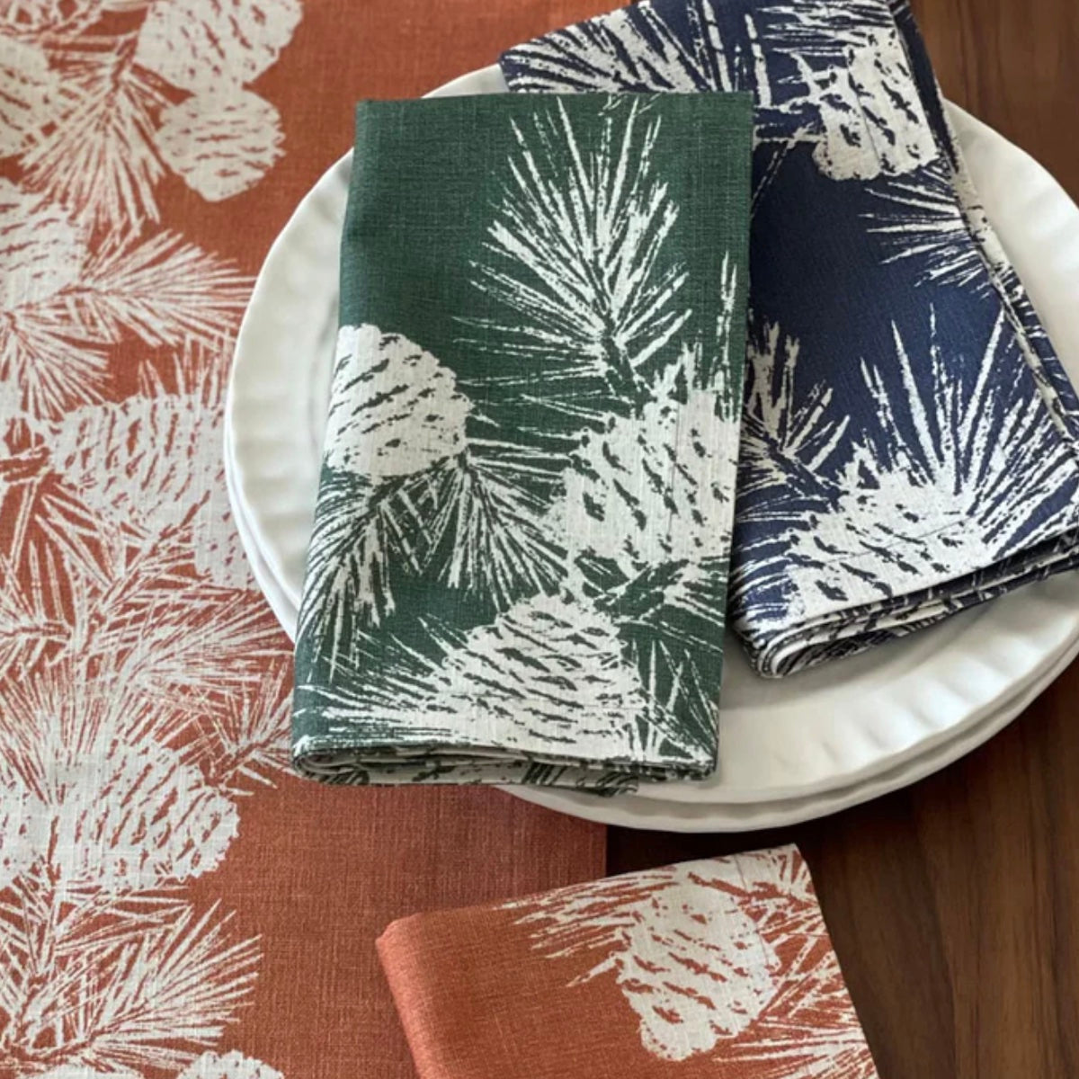 Pinecone Forest Napkin Set/4