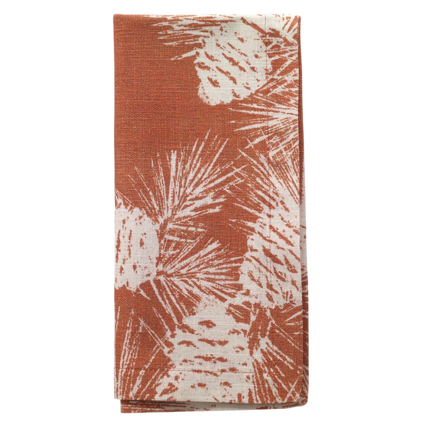 Pinecone Terracotta Napkin Set/4