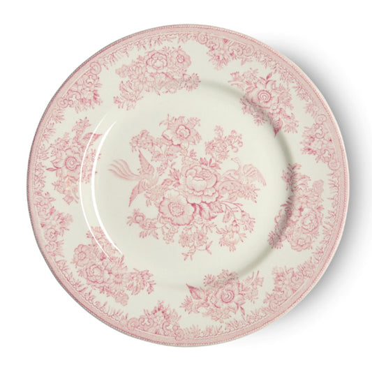 Pink Asiatic Pheasants 9" Medium Plate