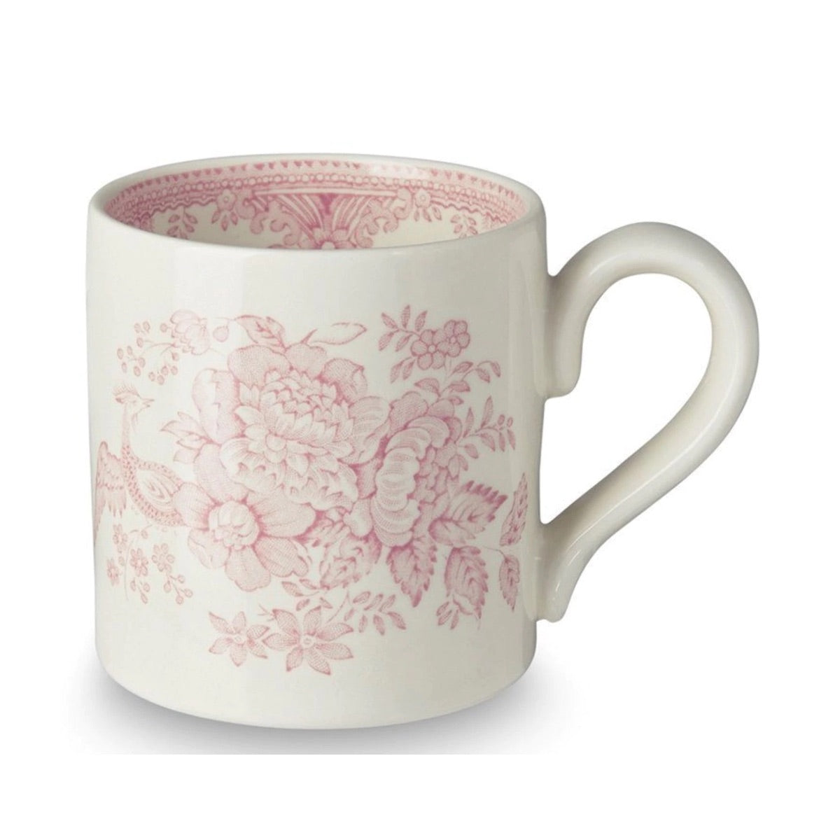 Pink Asiatic Pheasants Half Pint Mug