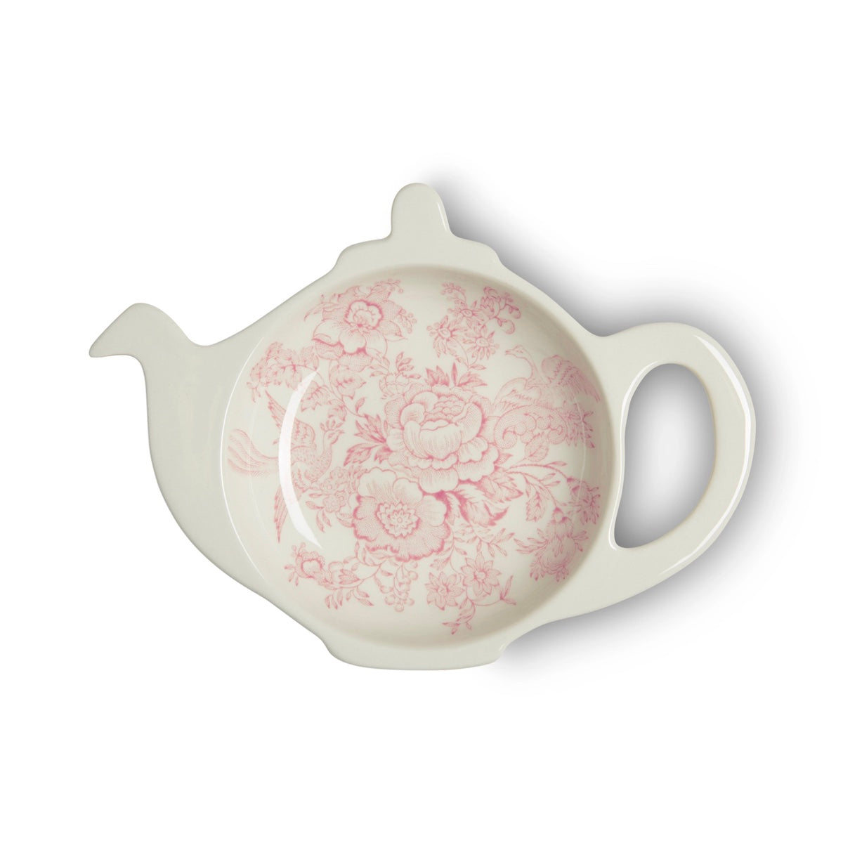 Pink Asiatic Pheasants Teabag Tray