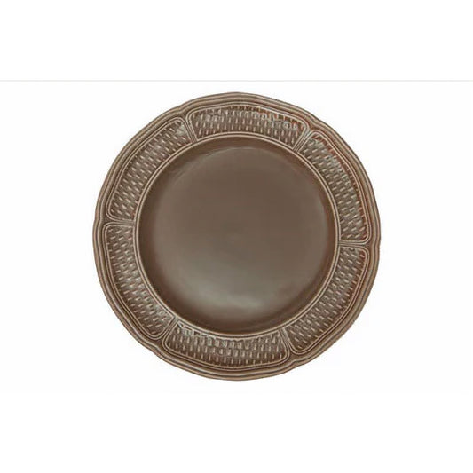 Gien Pont Aux Choux Dinner Plate - Taupe
