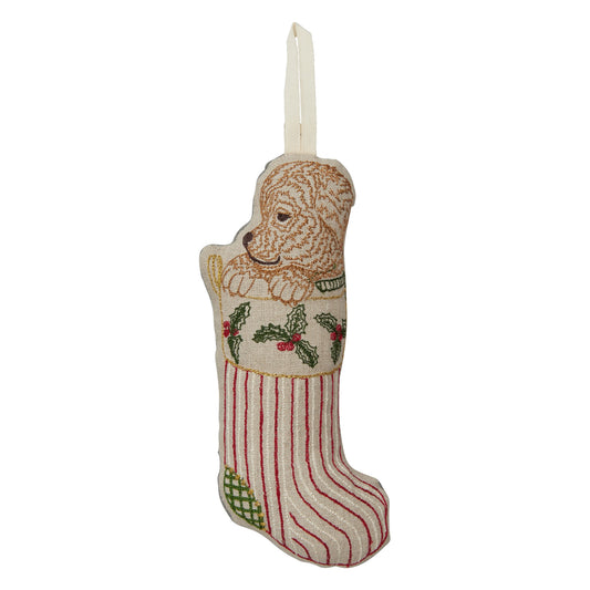 Puppy Stocking Ornament