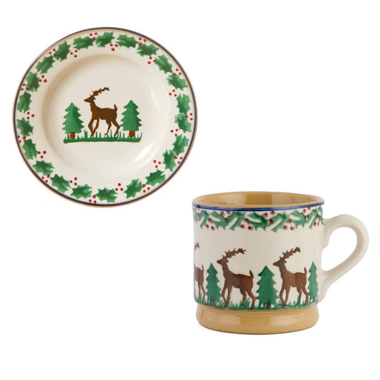 Reindeer Cup & Plate