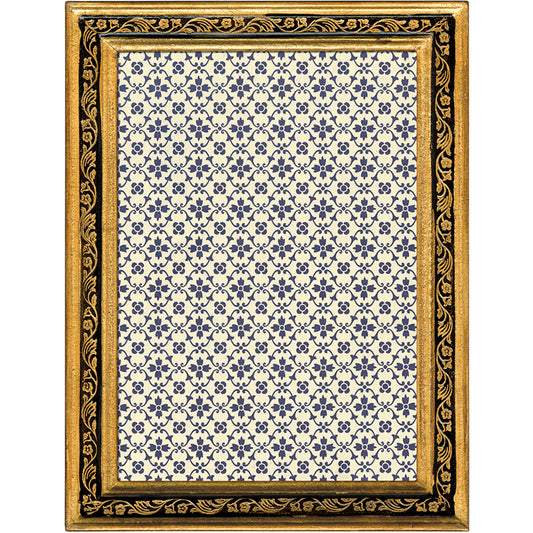 Italian Picture Frame 5x7 Roma Black