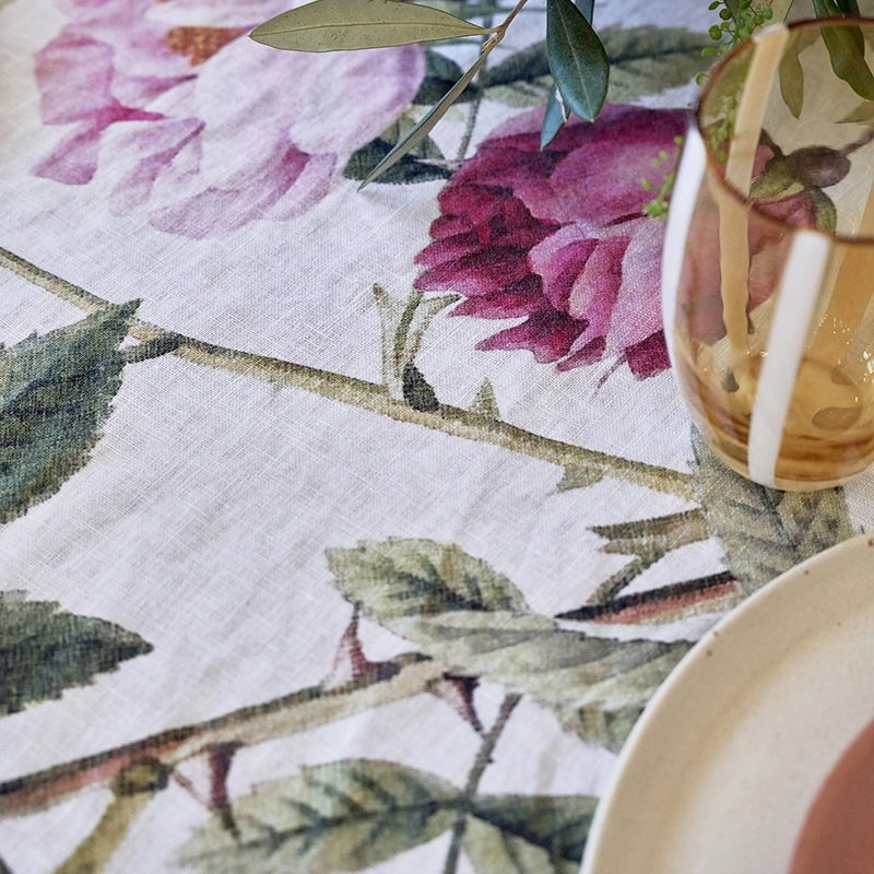 Koustrup & Co. Rose Flower Garden Tablecloth