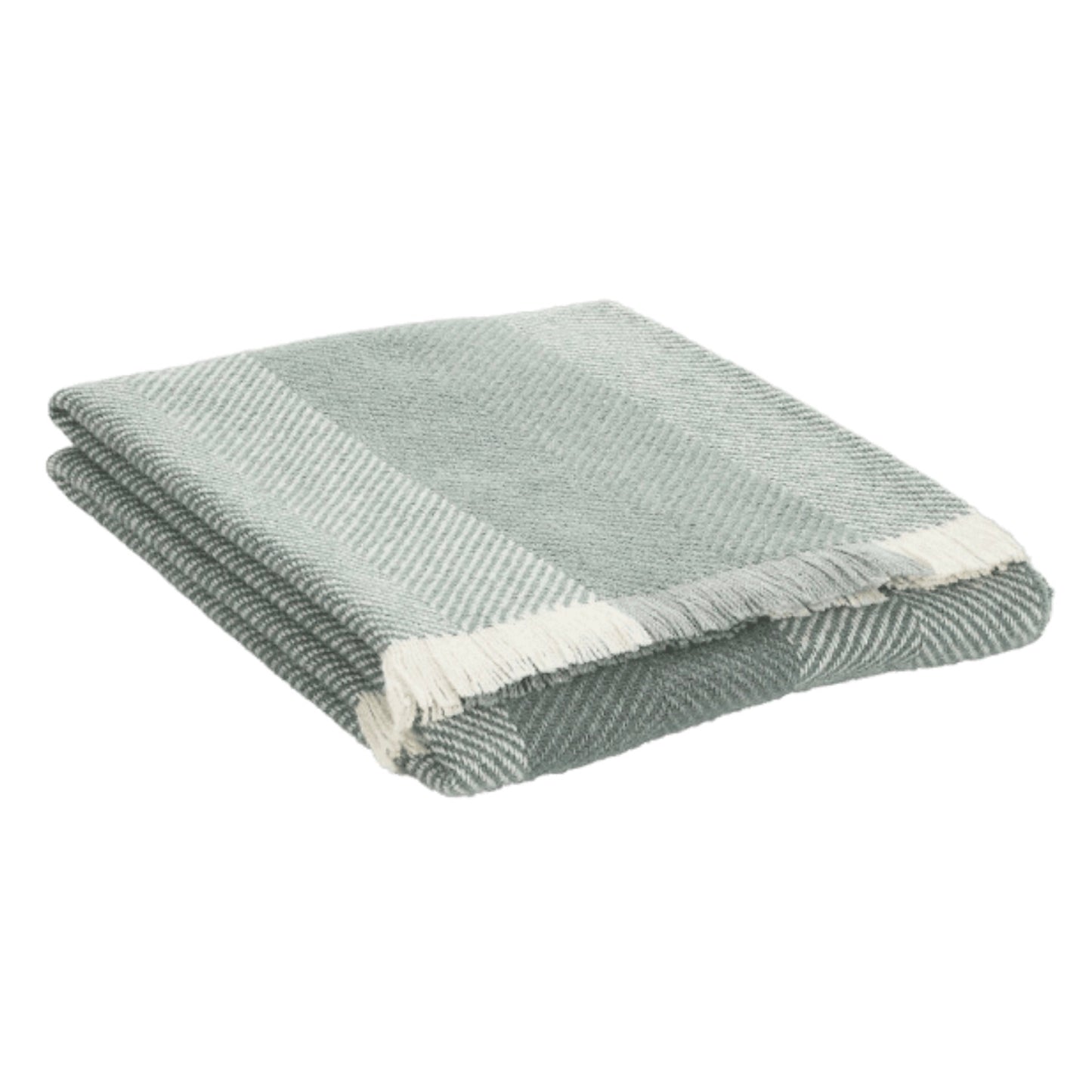 Sage Corran Irish Wool Large Throw