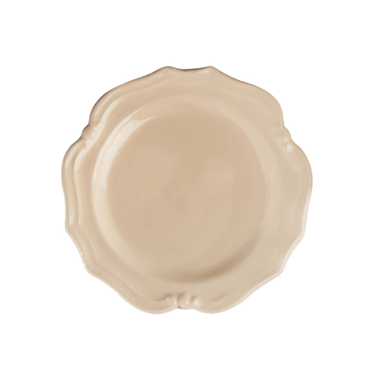 Sand Cream France Dessert Plate