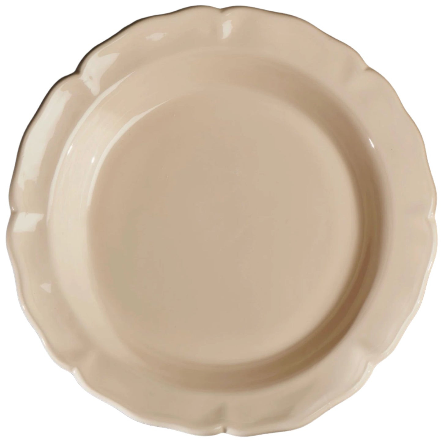 Sand Cream Provence Dinner Plate