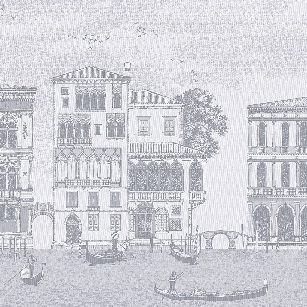 Garnier-Thiebaut Tablecloth Veneziano 68 x 143 and matching 12 napkins