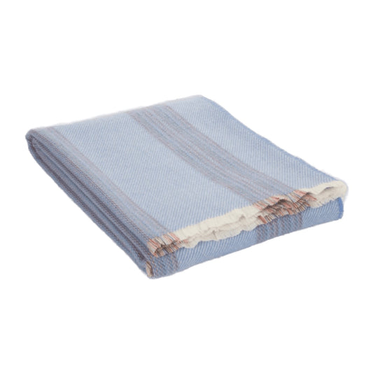 Sky Seskin Lambswool Large Throw