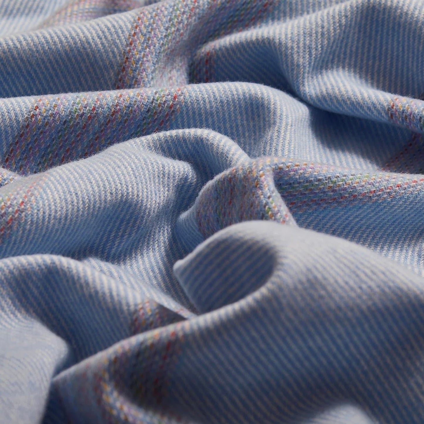 Sky Seskin Lambswool Large Throw