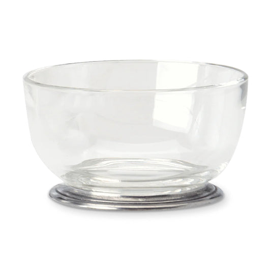 Match Round Crystal Bowl