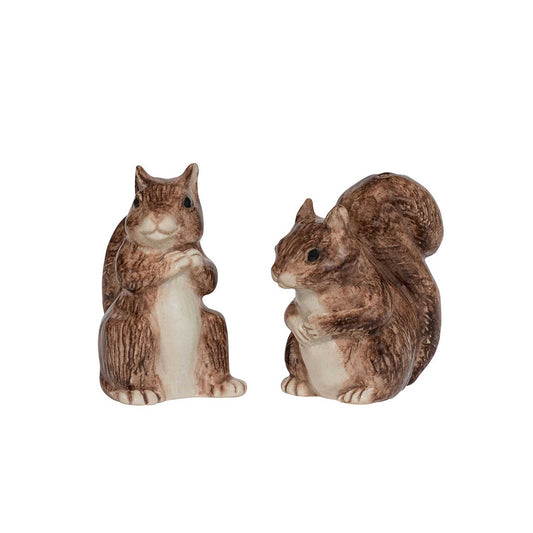 Clever Creatures Squirrel Salt and Pepper Set