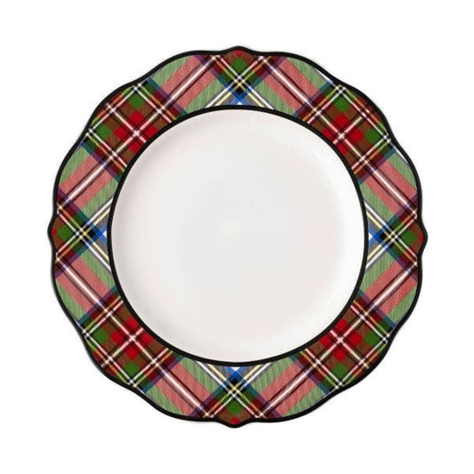 Stewart Tartan Dinner Plate