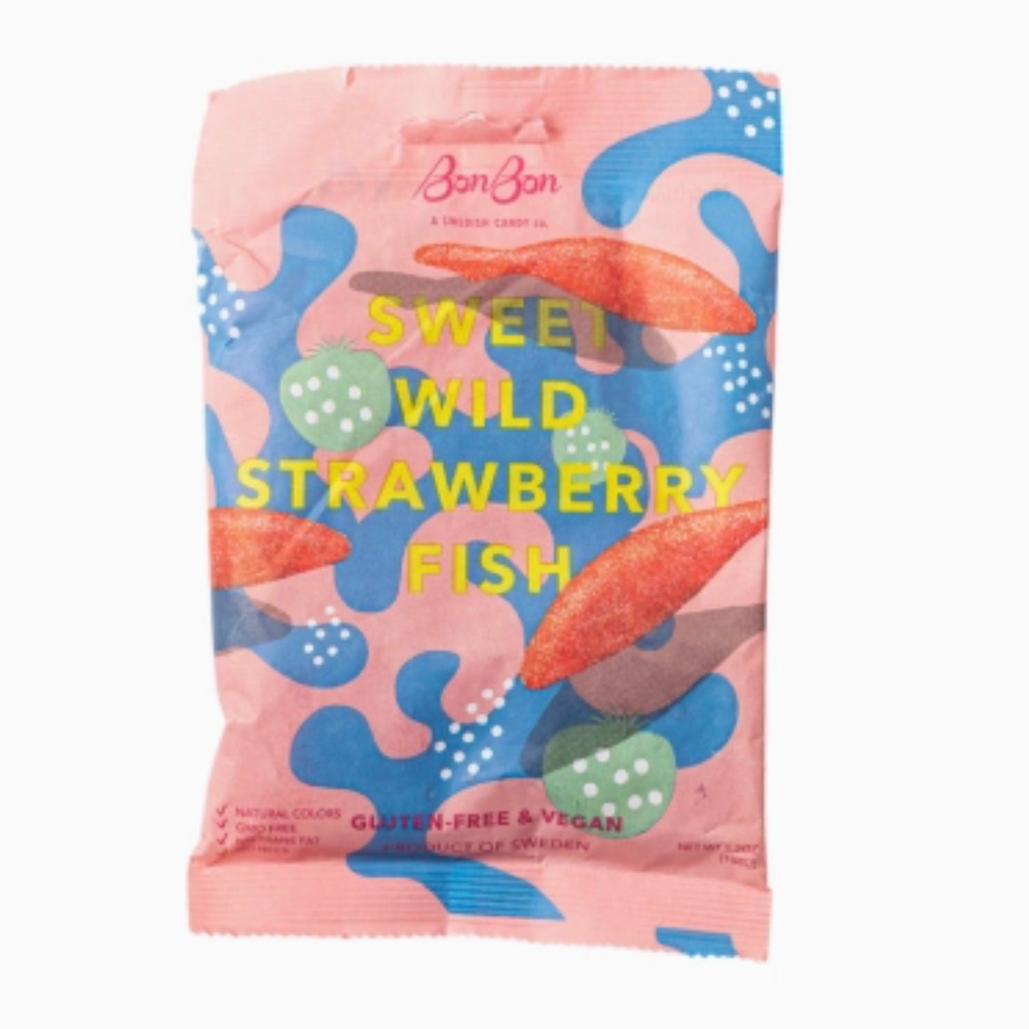 Bon Bon NYC  Sweet Wild Strawberry Fish - 5.2oz