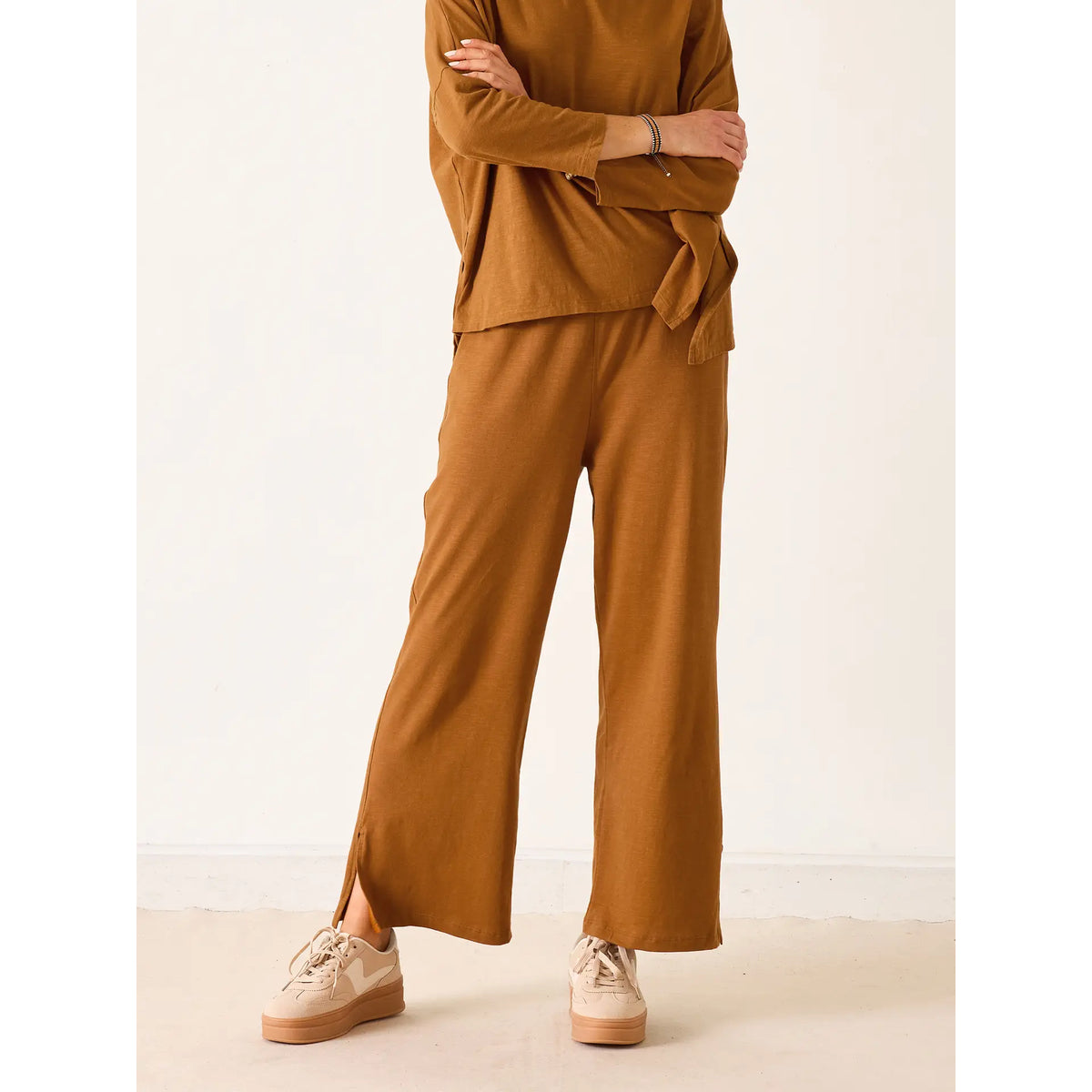 Mersea Traveler Tee Pant - Tobacco