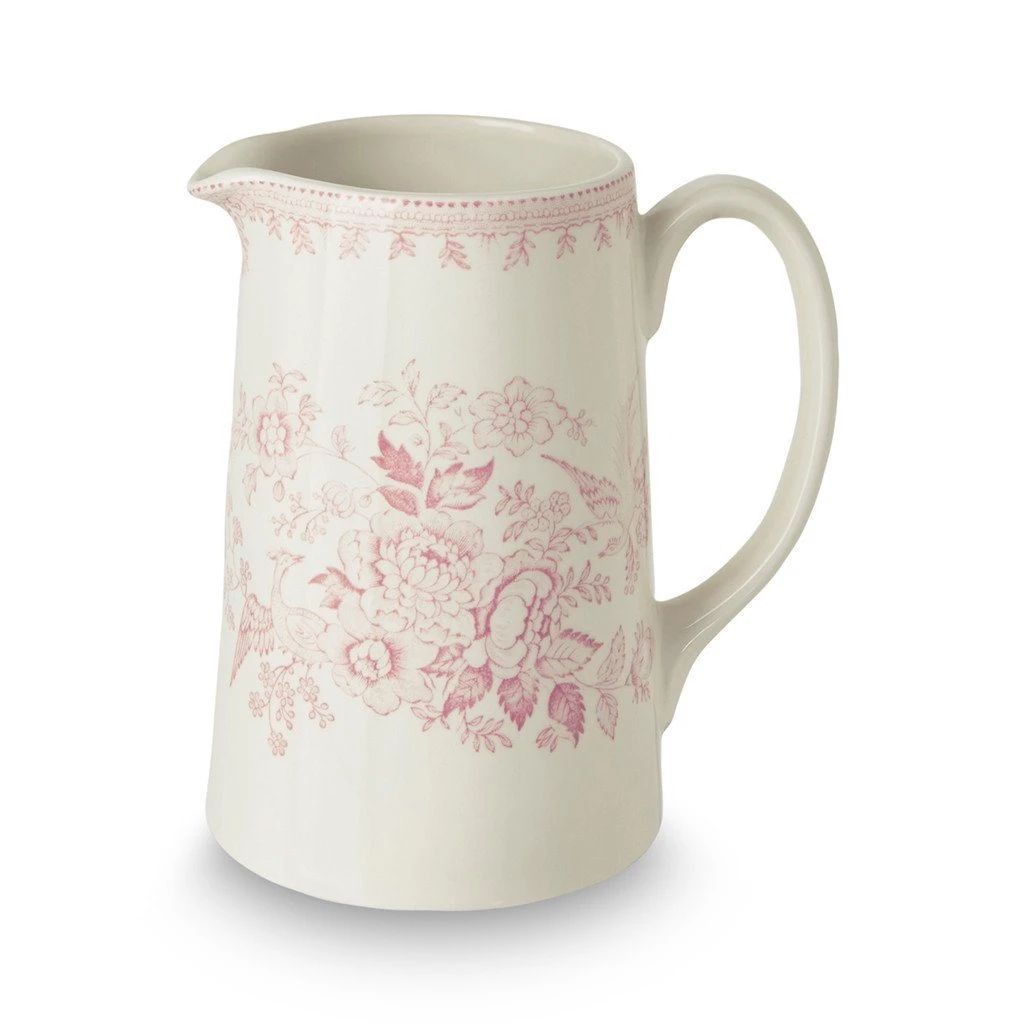 Pink Asiatic Pheasants Medium Tankard Jug