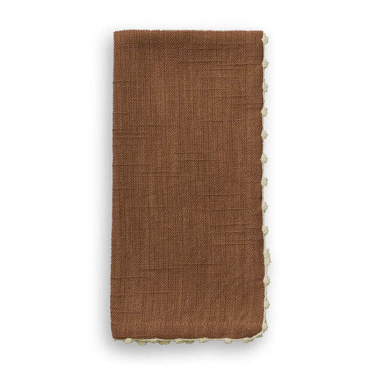 Umber Cotton Napkins Set/4