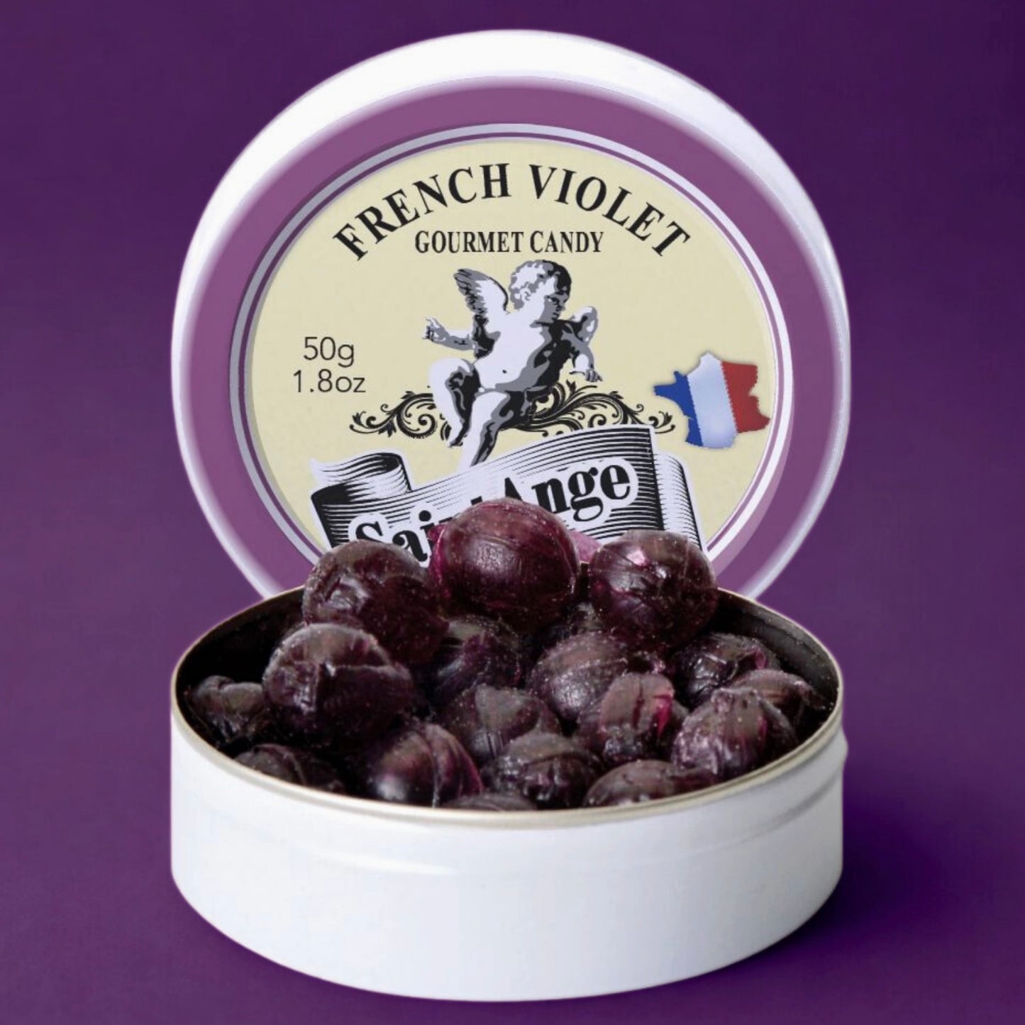 Saint-Ange French Violet Candies
