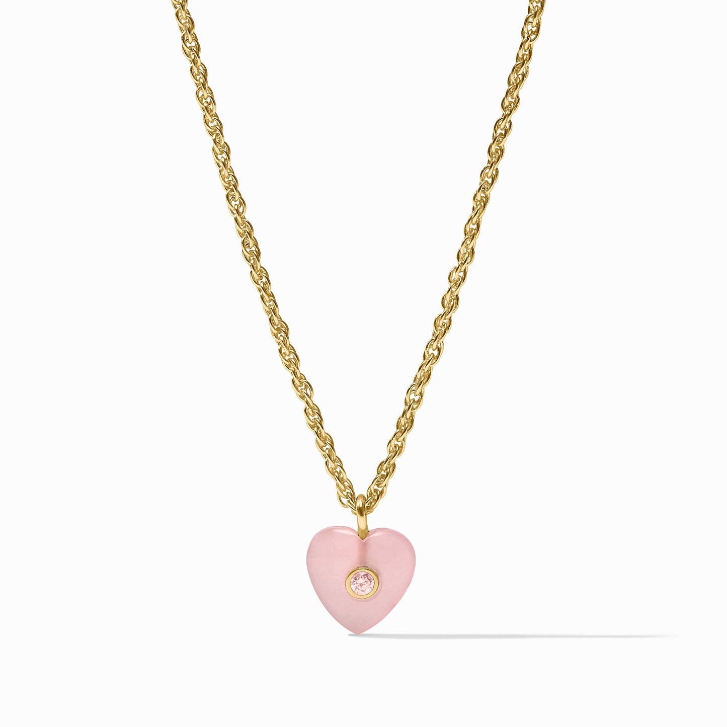 Julie Vos Heart Delicate Necklace