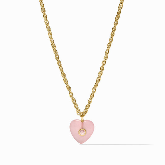 Julie Vos Heart Delicate Necklace