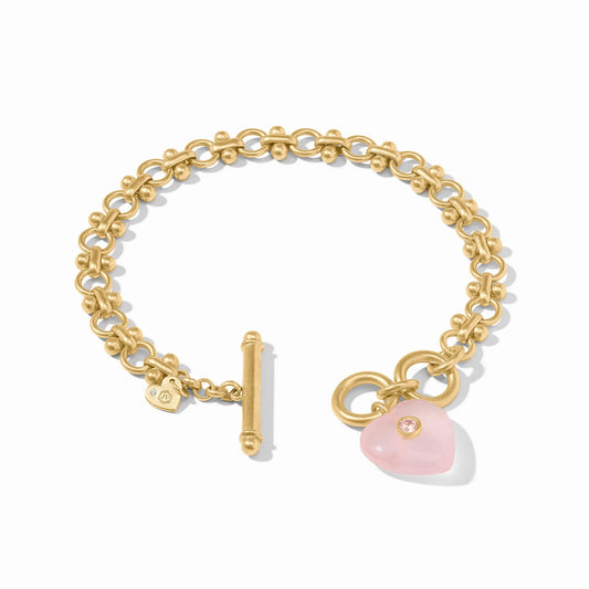 Julie Vos Heart Link Bracelet