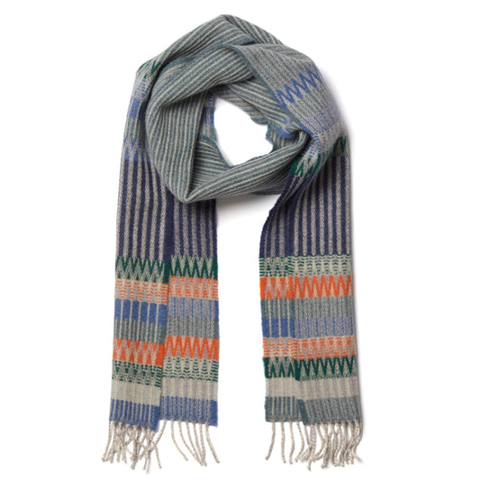 Wallace Sewell Edera Pond Lambswool Texture Scarf