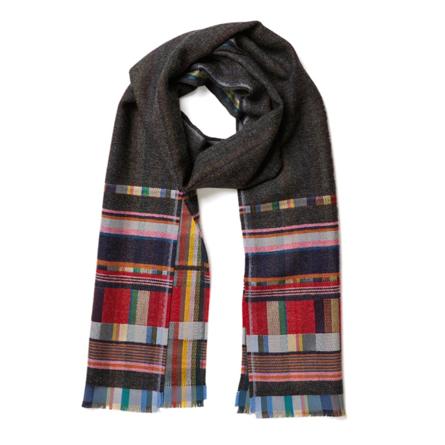 Wallace Sewell Fritton Silk & Wool Scarf - Bonfire