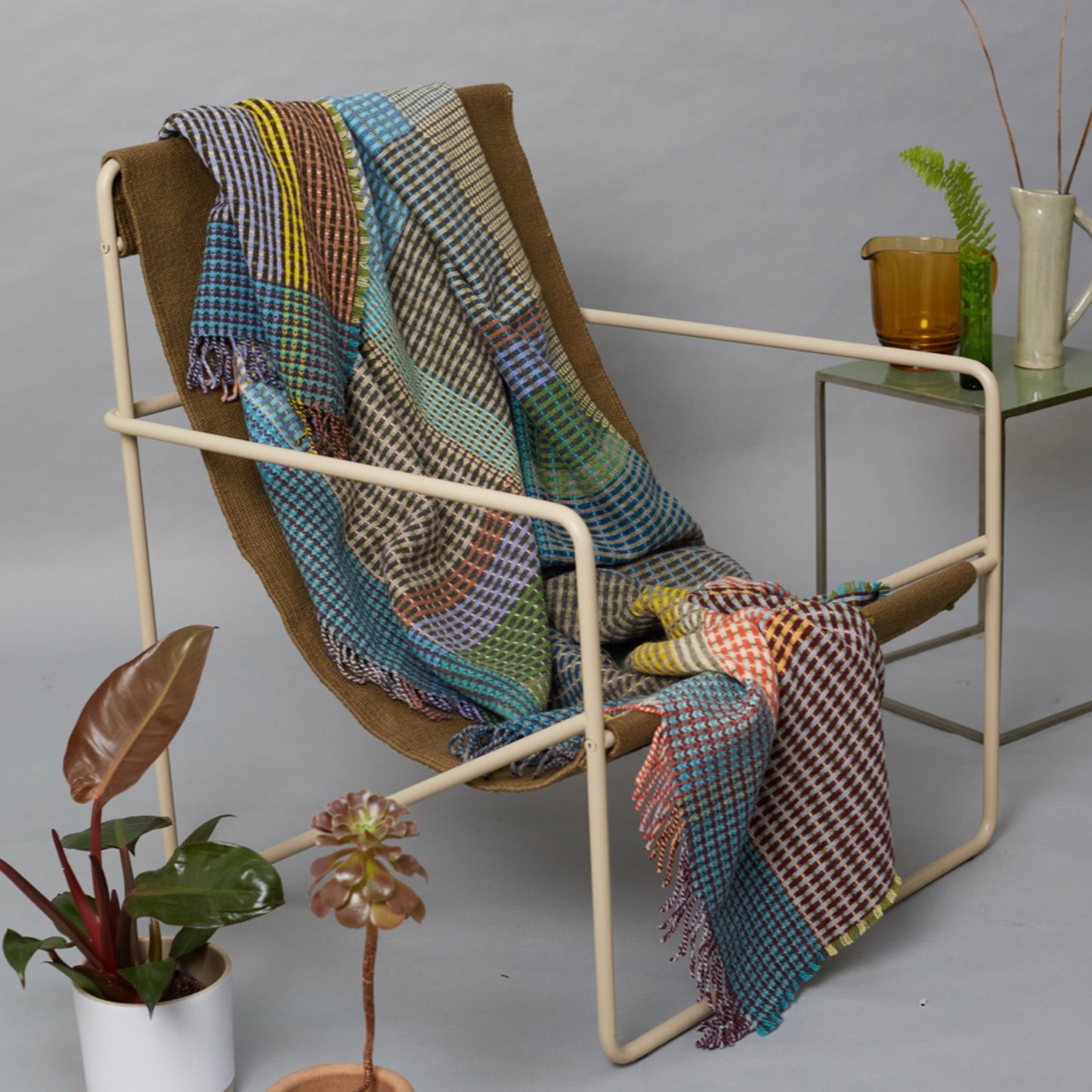 Wallace Sewell Hertha Basket Weave Throw - Small