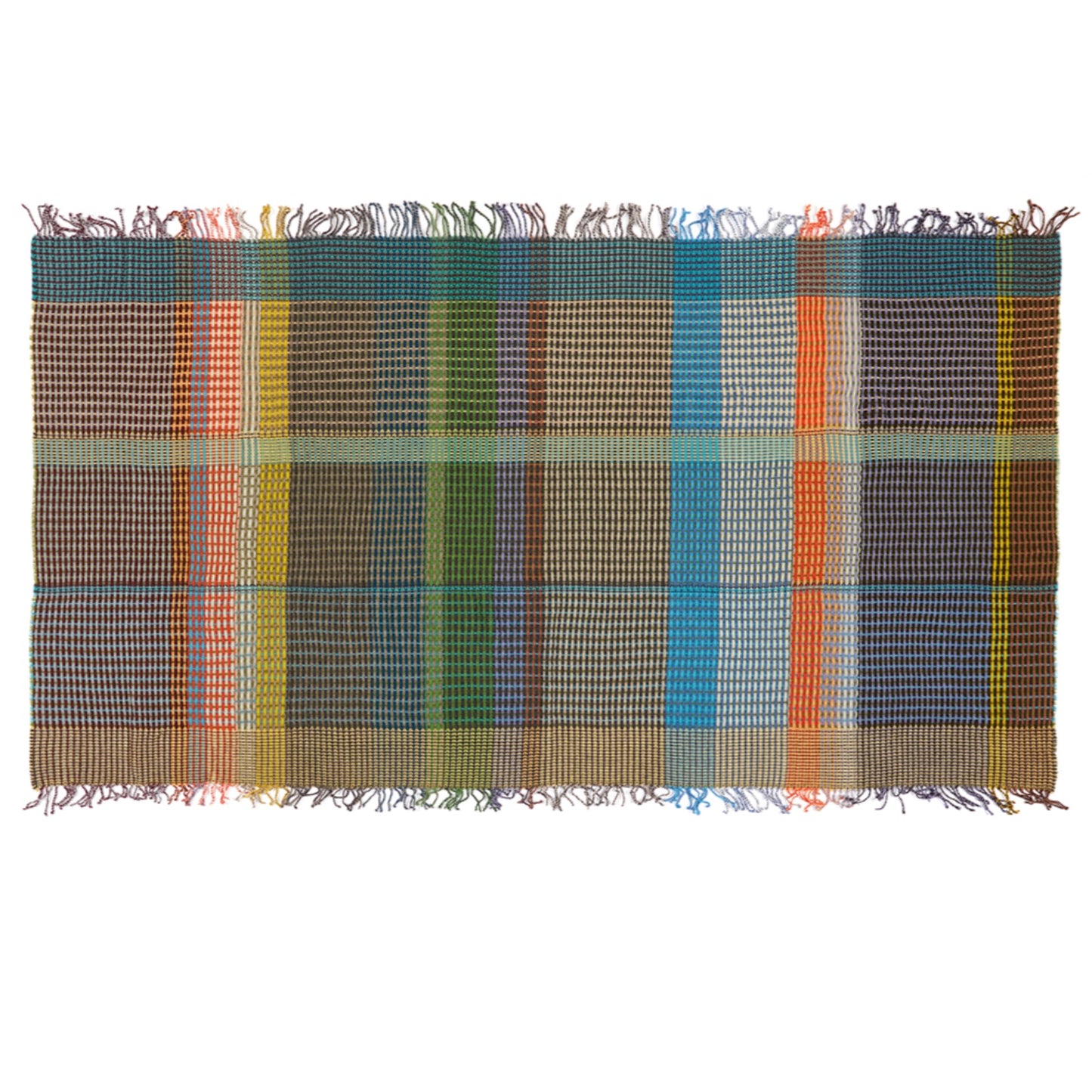 Wallace Sewell Hertha Basket Weave Throw - Small