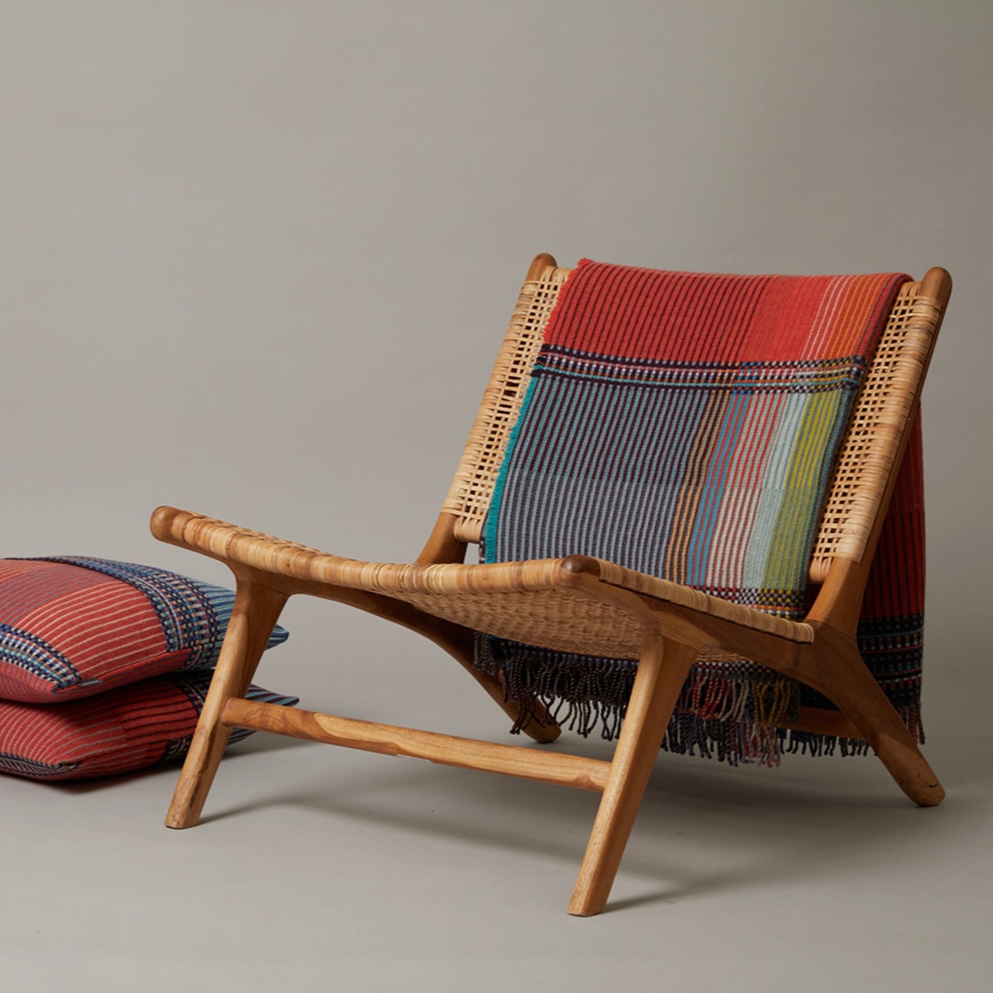 Wallace Sewell Ida Pinstripe Throw - Small