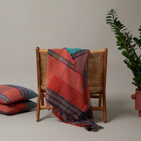 Wallace Sewell Ida Pinstripe Throw - Small