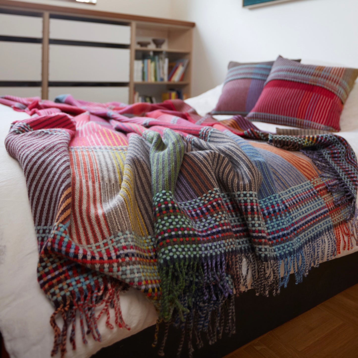 Wallace Sewell Rosalind Pinstripe Throw - Large