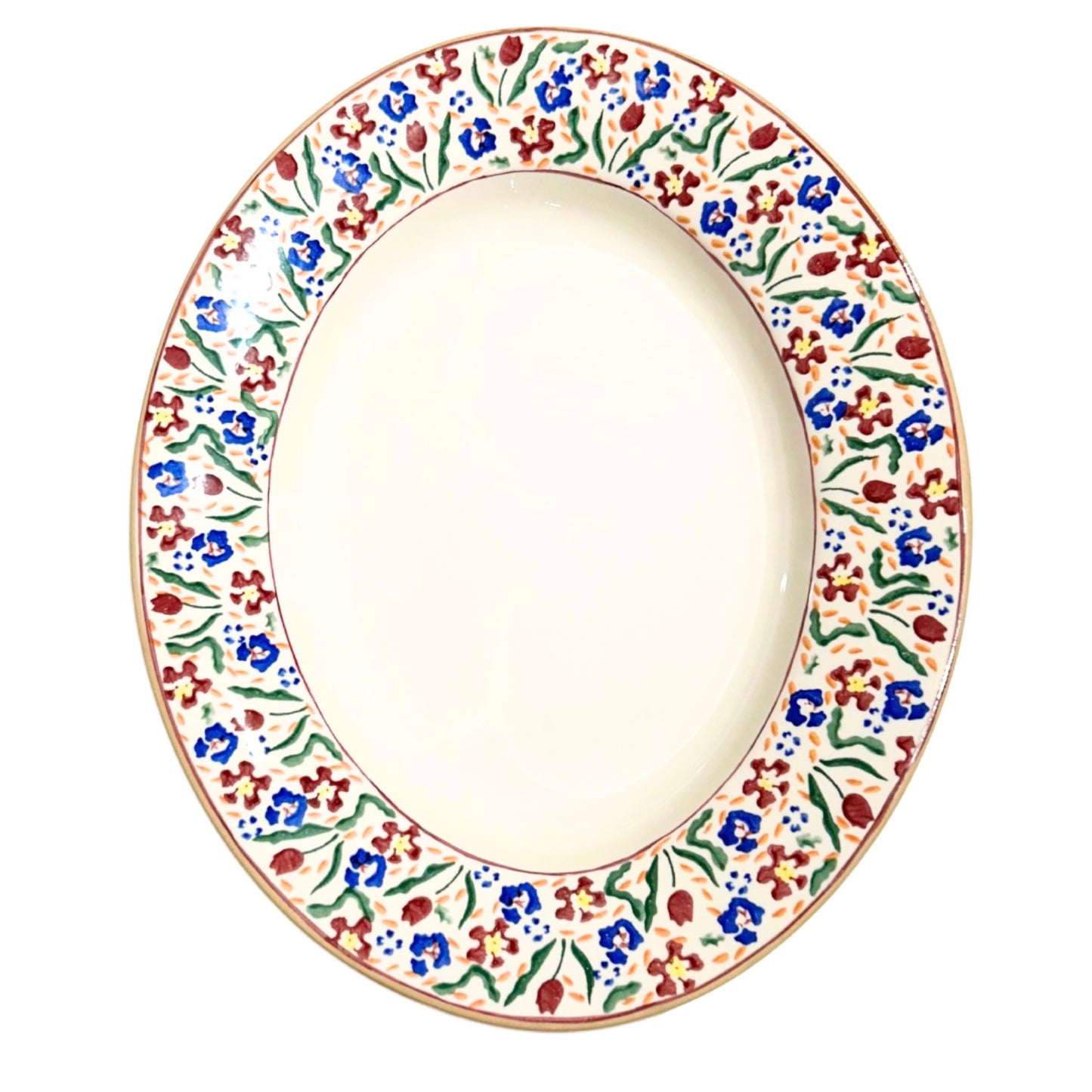 Nicholas Mosse Wildflower Meadow Small Oval Serving Dish - Retired