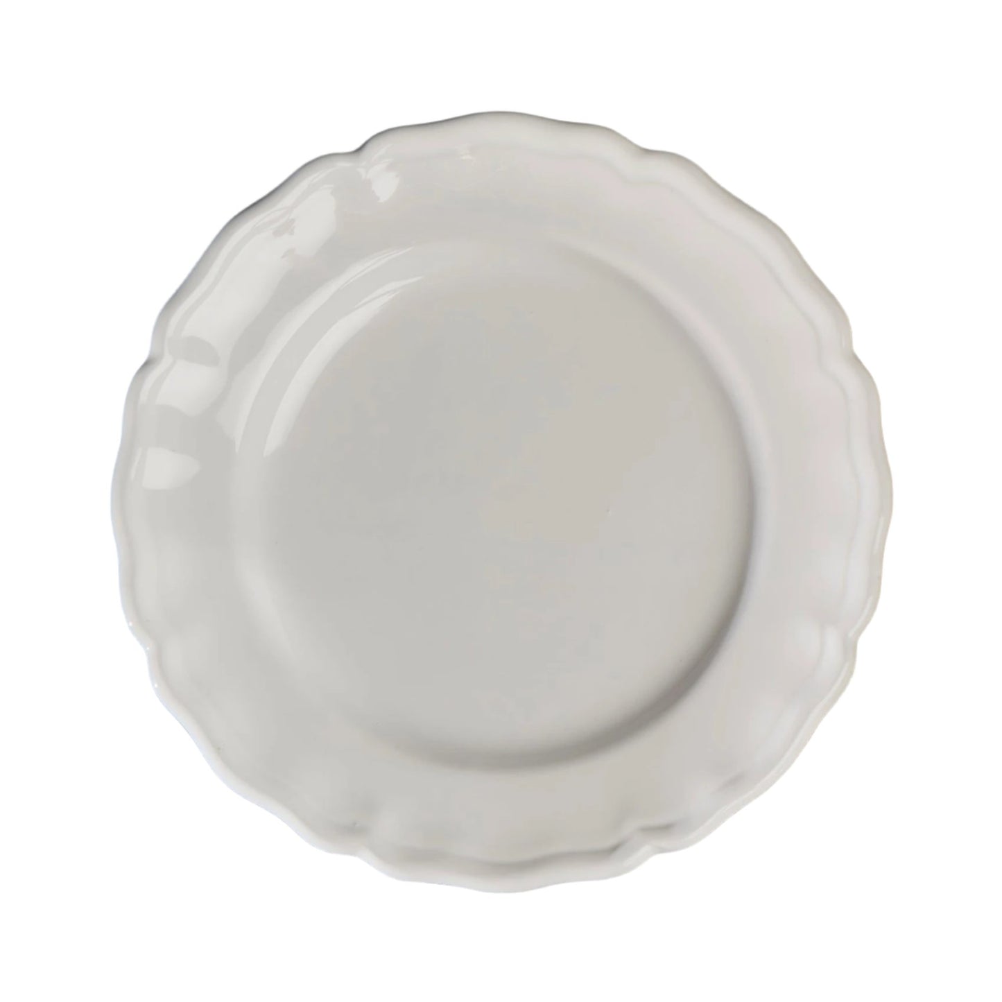 White Provence Dinner Plate