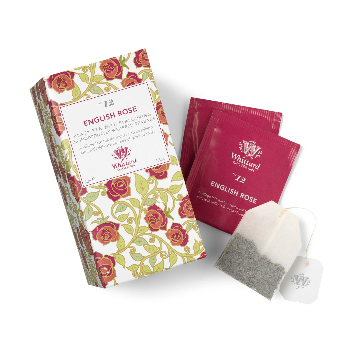 Whittard of Chelsea English Rose Tea - 25 Teabags – Ann Marie's