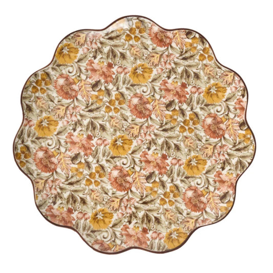 Juliska Willa Charger/Platter - Amber