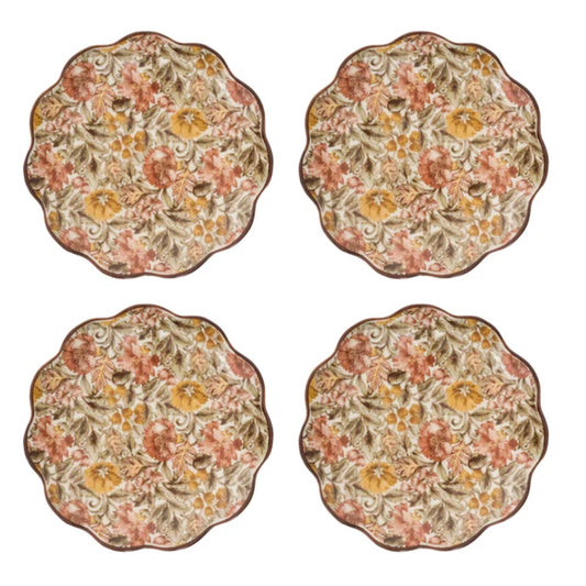 Juliska Willa Cocktail Plate Set/4 - Amber