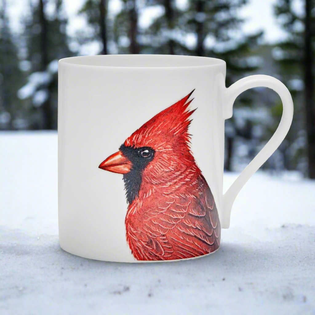 Woodland Wildlife Cardinal Mug