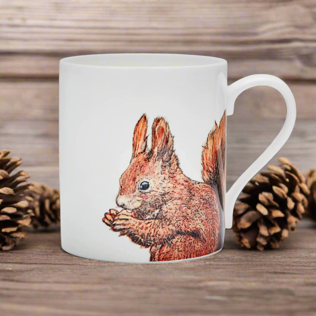 Woodland Wildlife Squirrel Mug